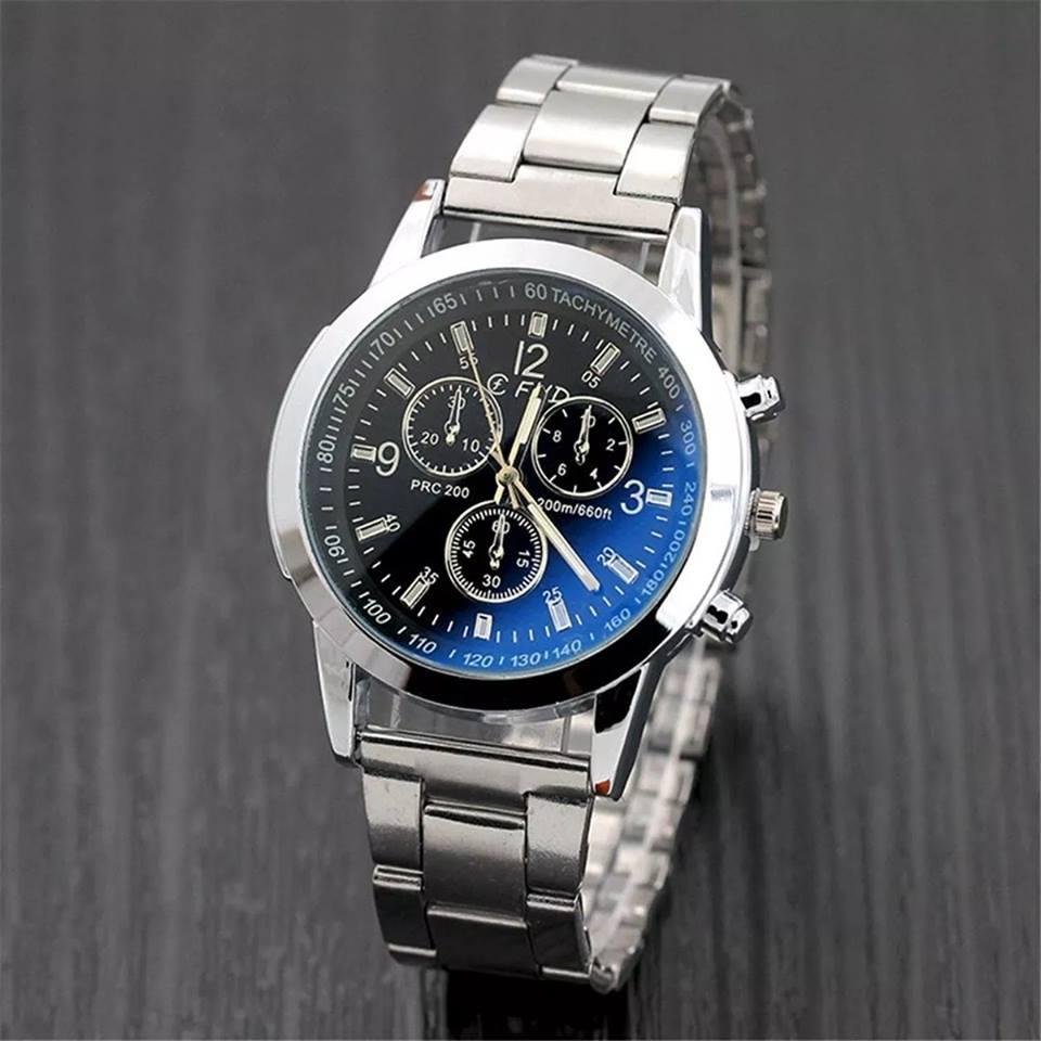 Reloj Metalico Para Hombre Fhd