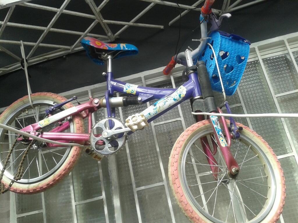 Vendo Bicicleta para Niña de Segunda