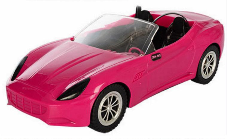 Carro Muñeca Para Muñecas Barbie Defa Lucy  Rosado