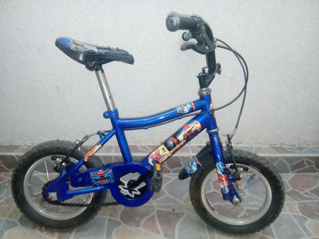 Bicicleta Nino Spiderman Rin12