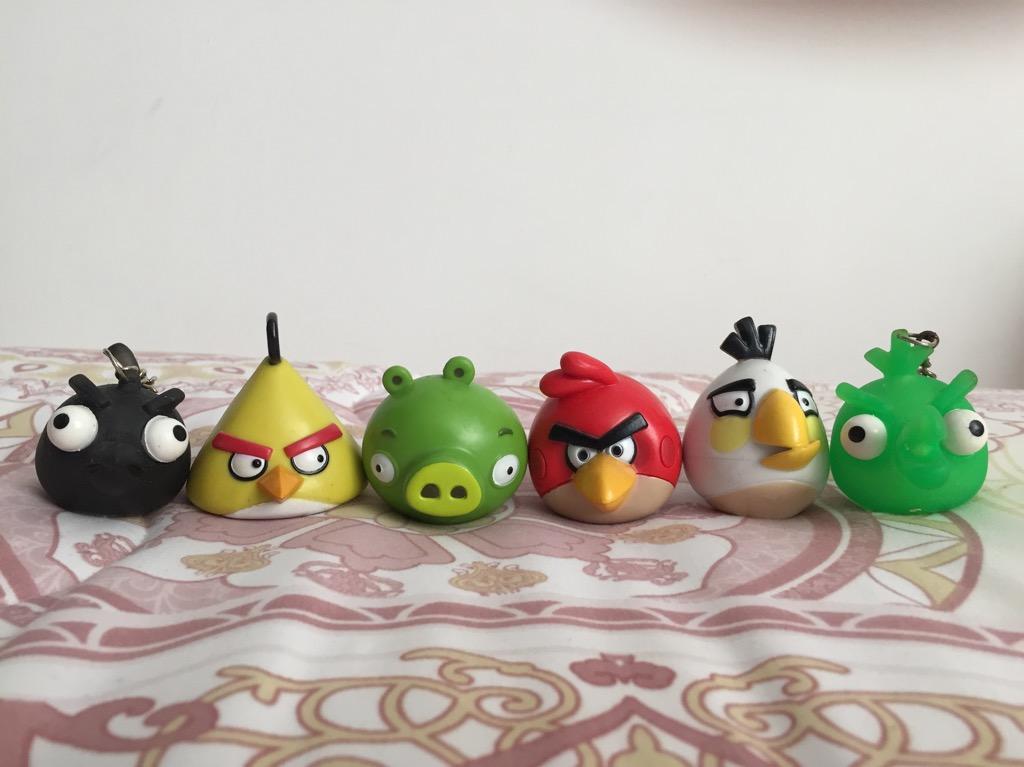 Vendo Coleccion de 6 Angry Birds
