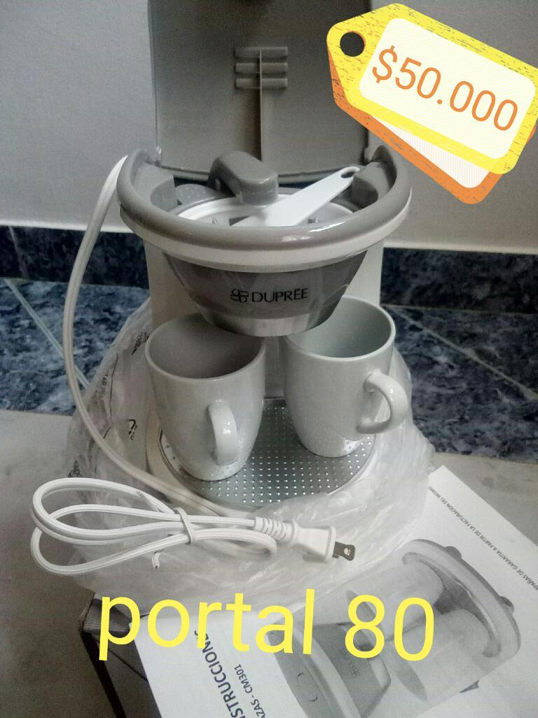 Cafetera 2 Pocillos Portal 80