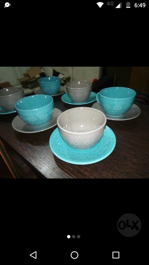 Juego de Tazas X6