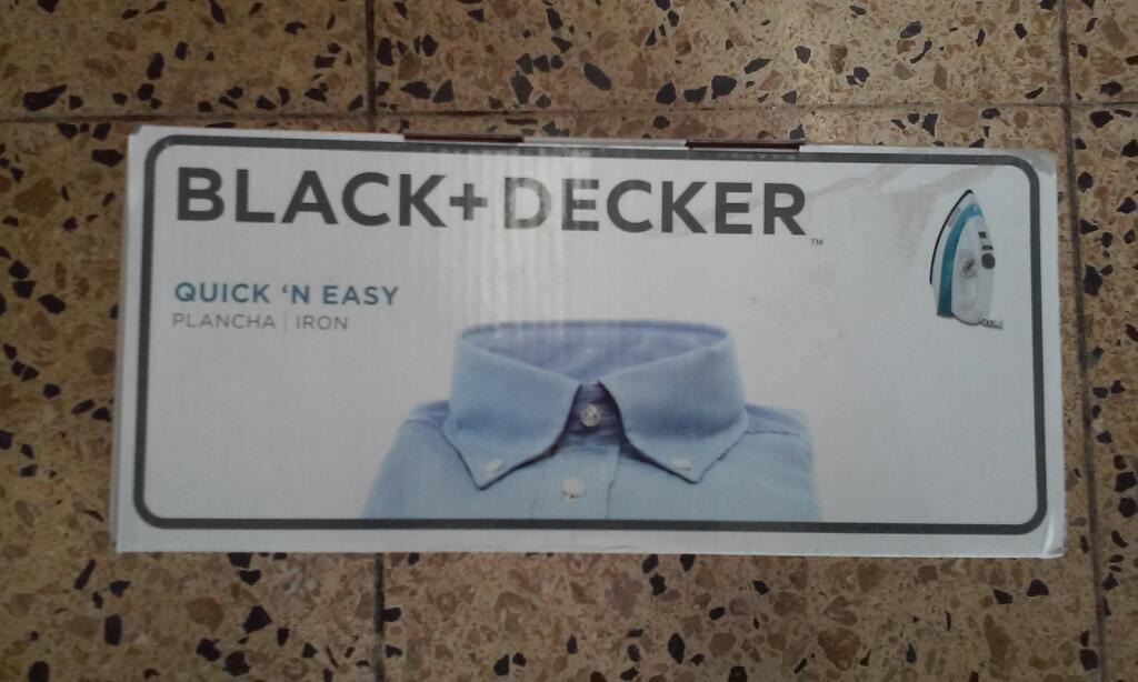 ¡Nueva! Plancha Black Decker