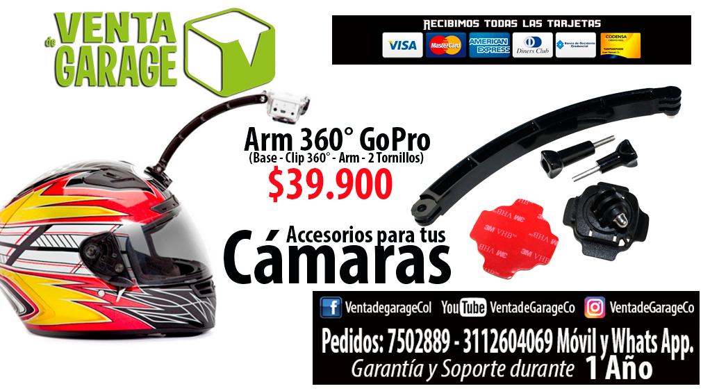 Arm 360° para GoPro SJCam SportCam