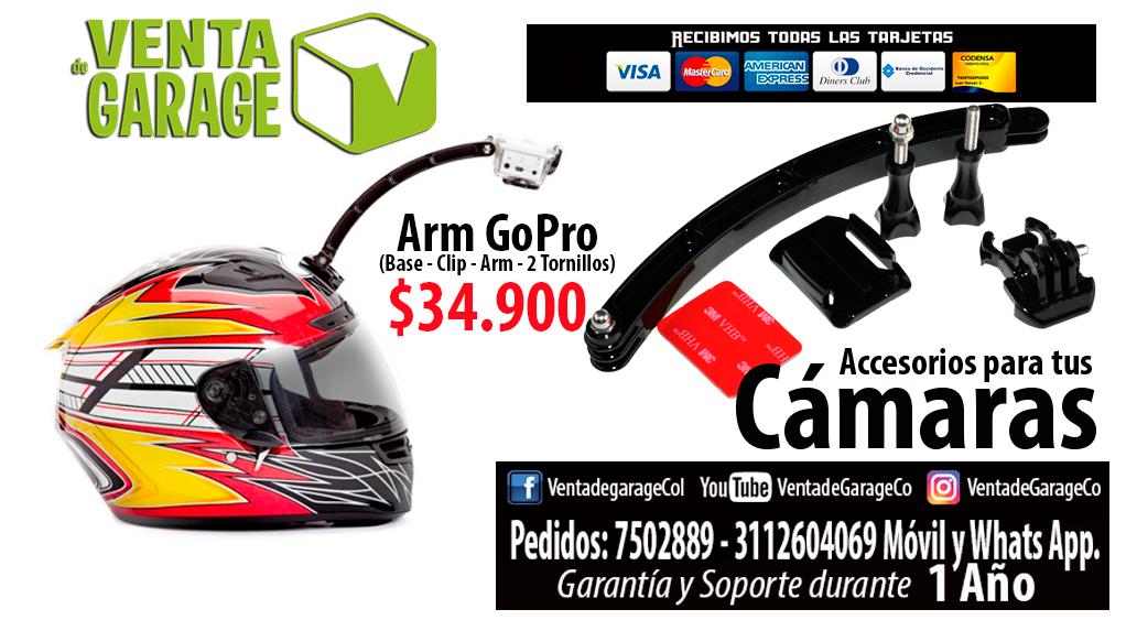 Arm para cámaras GoPro SJCam SportCam