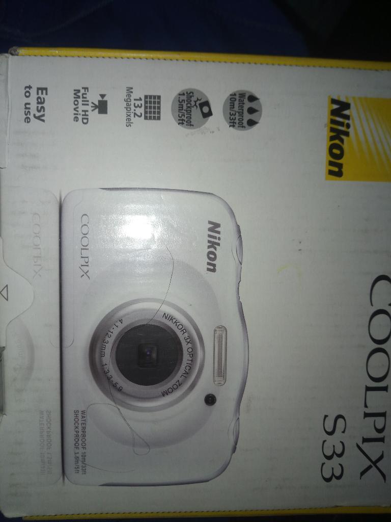 Camara Coolpix S 33 Waterproof