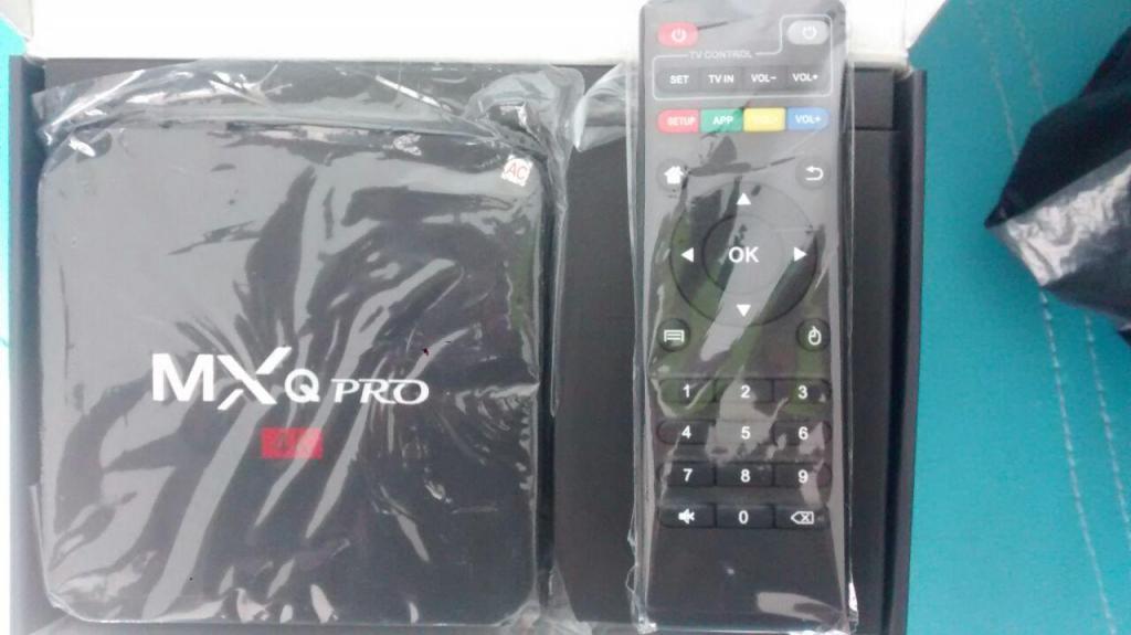 TV BOX MXQPRO 4K ANDROID 7.1 PARA TV