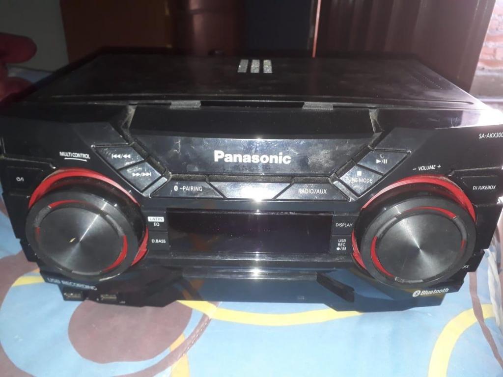 cabina panasonic cd stereo system