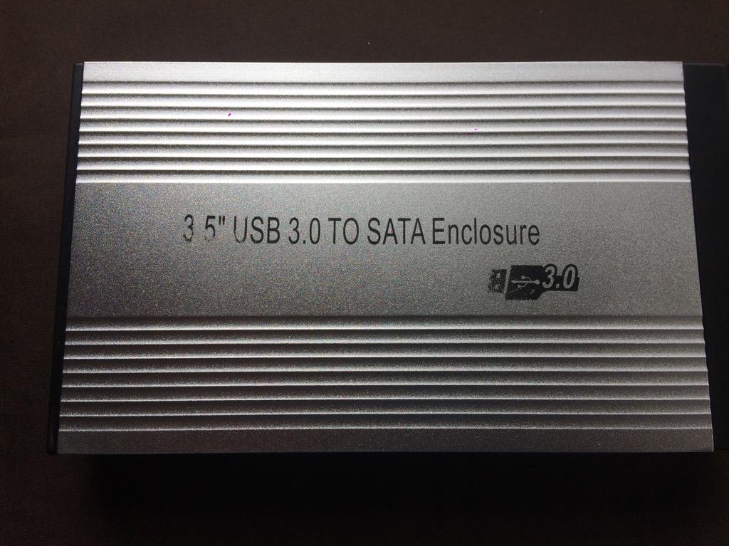 CAJA DISCO EXTERNO 3.5 USB 3.0 SATA