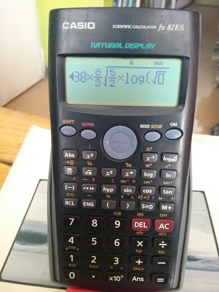 Calculadora Casio Fx 82 Es Cientifica Qu