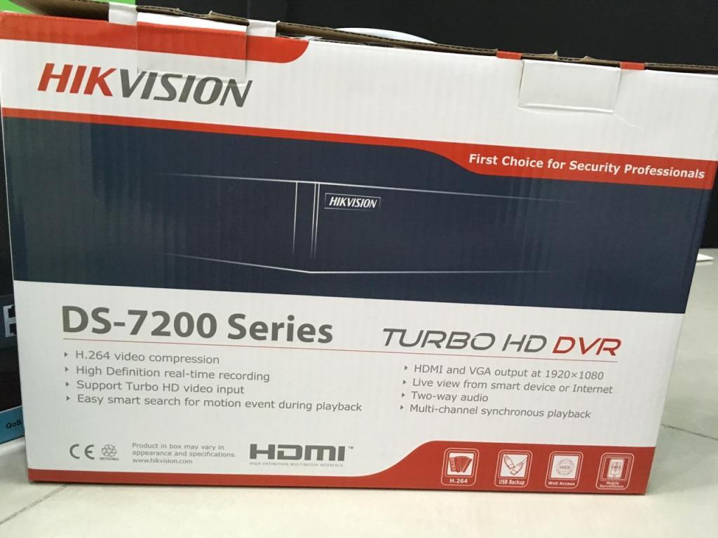 Dvr DSHGHIF1 hik vision ds 720 series turbo hd