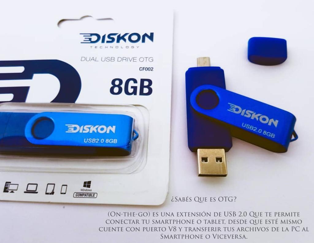 Memoria Otg 8 Gb Domicilio