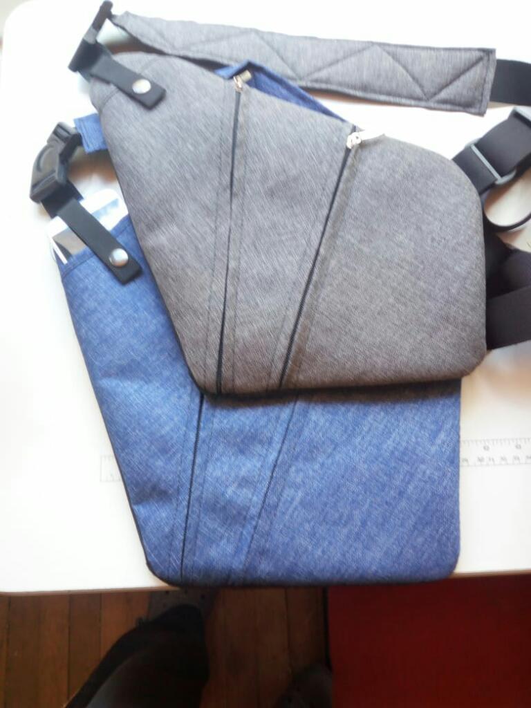 Novedoso Sling Bag Antirrobo Diseño Isra