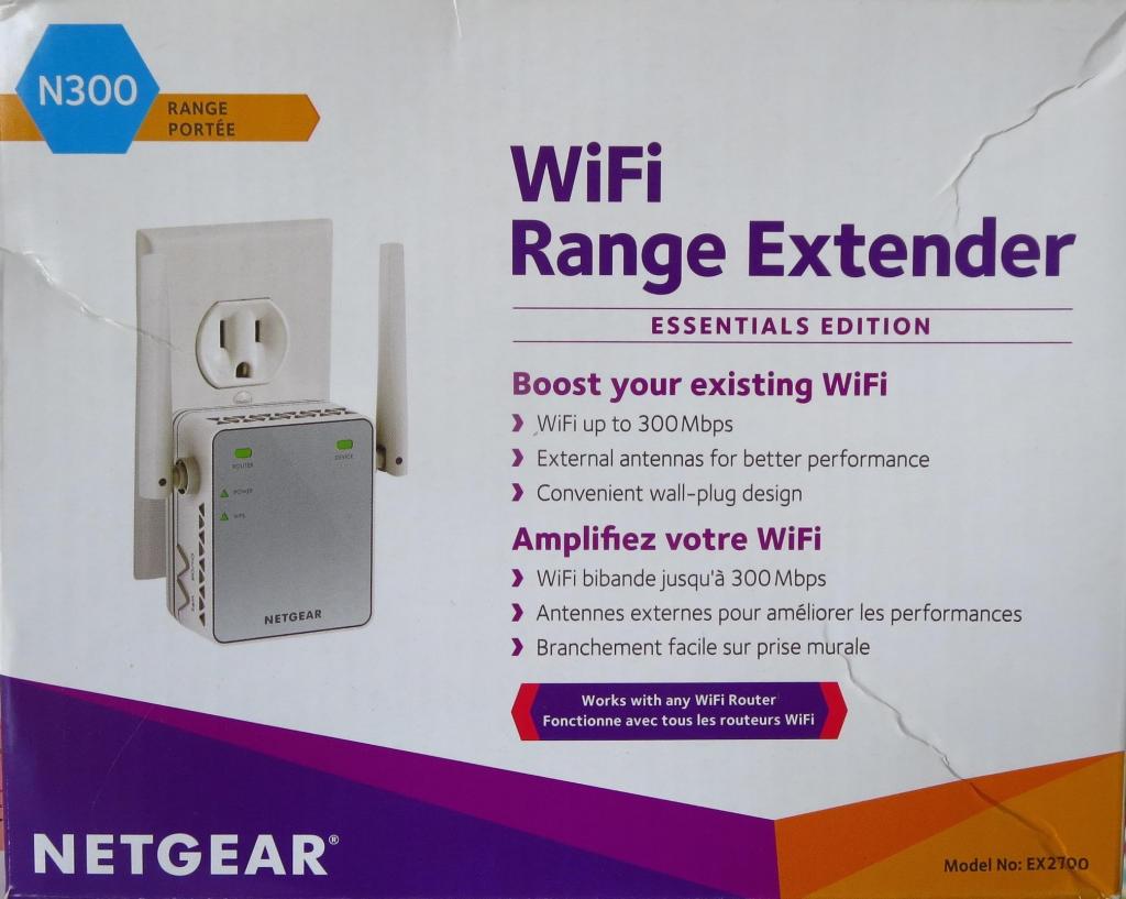 Wifi Extensor de Rango 300mbps NETGEAR