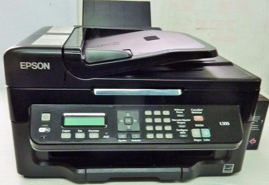 epson l555 de segunda impresora scaner y copiadora con adf