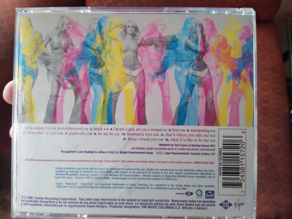 Britney Spears, Britney Original Versión