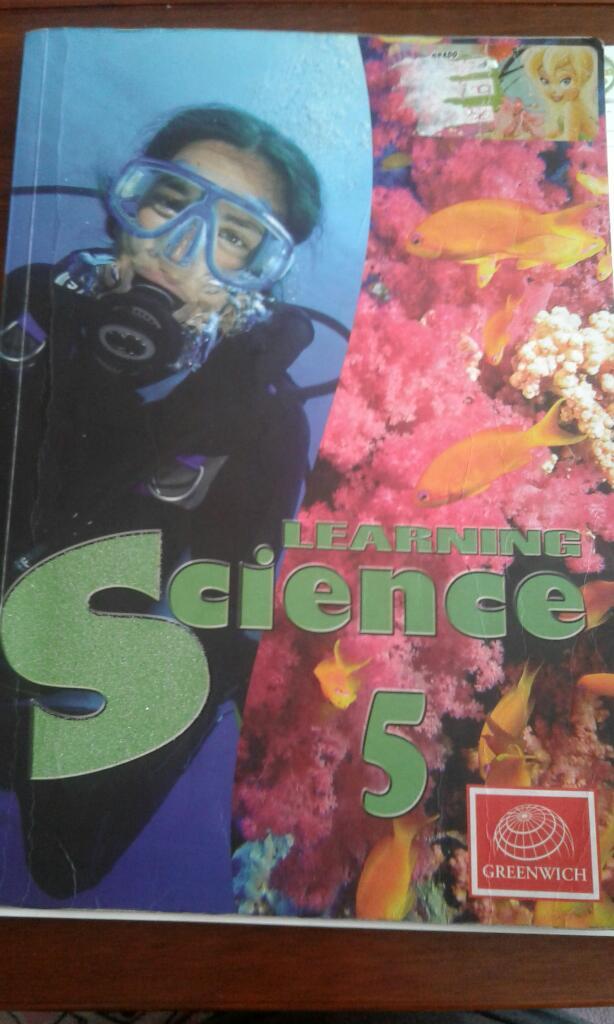 Learning Science 5 con Guias Usado