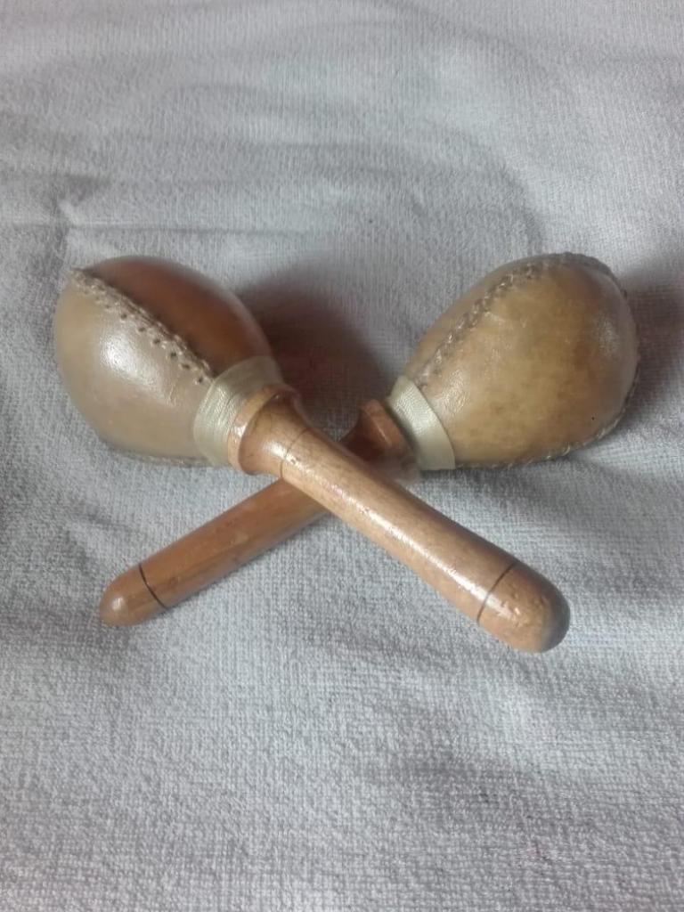 Maracas blancas