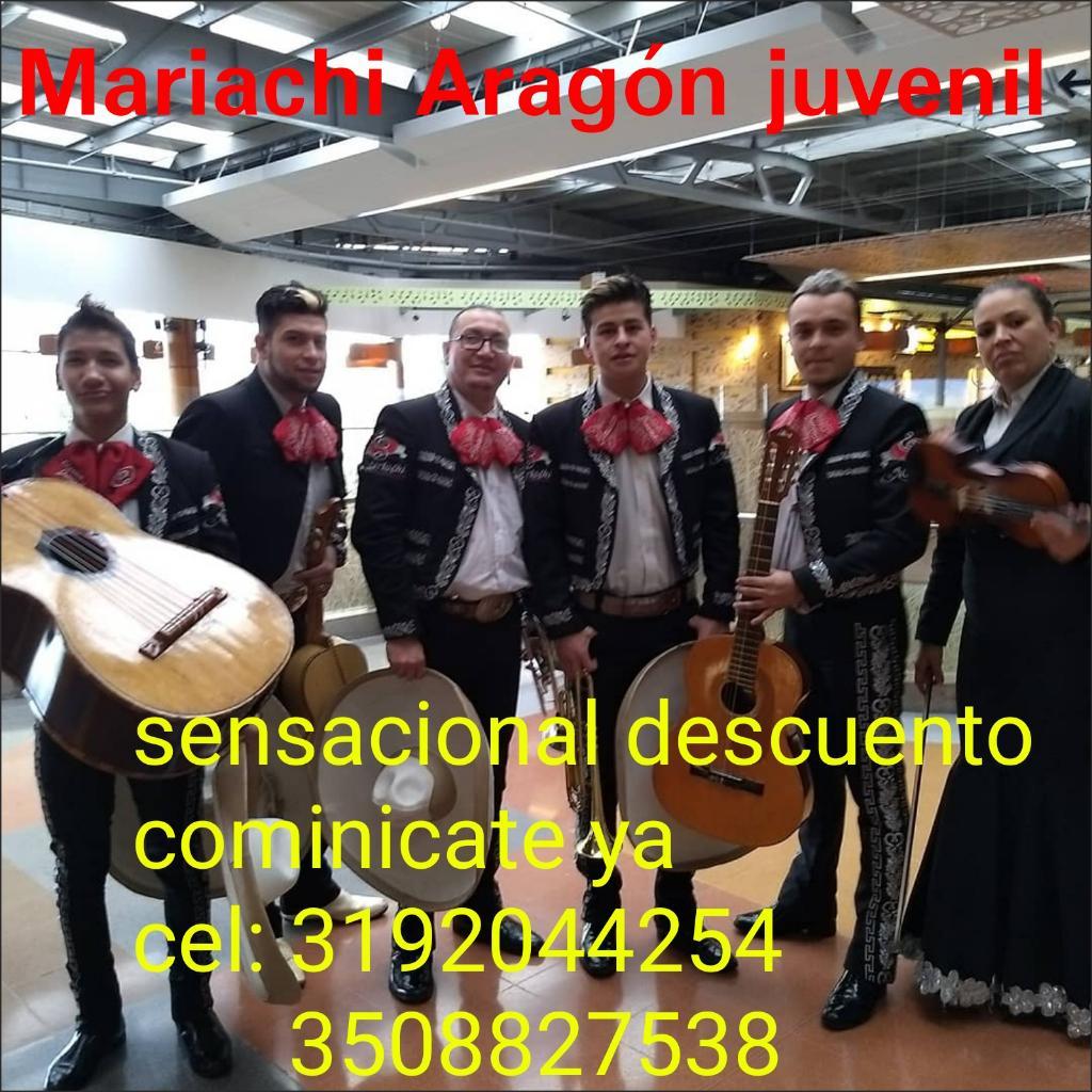 Mariachi Aragón Juvenil Servicio 24 Hora