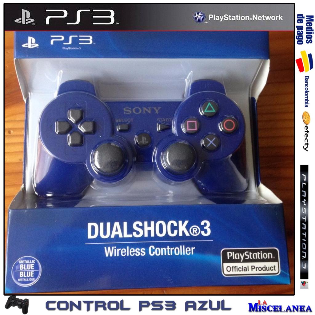 Control Ps3 Azul Nuevos