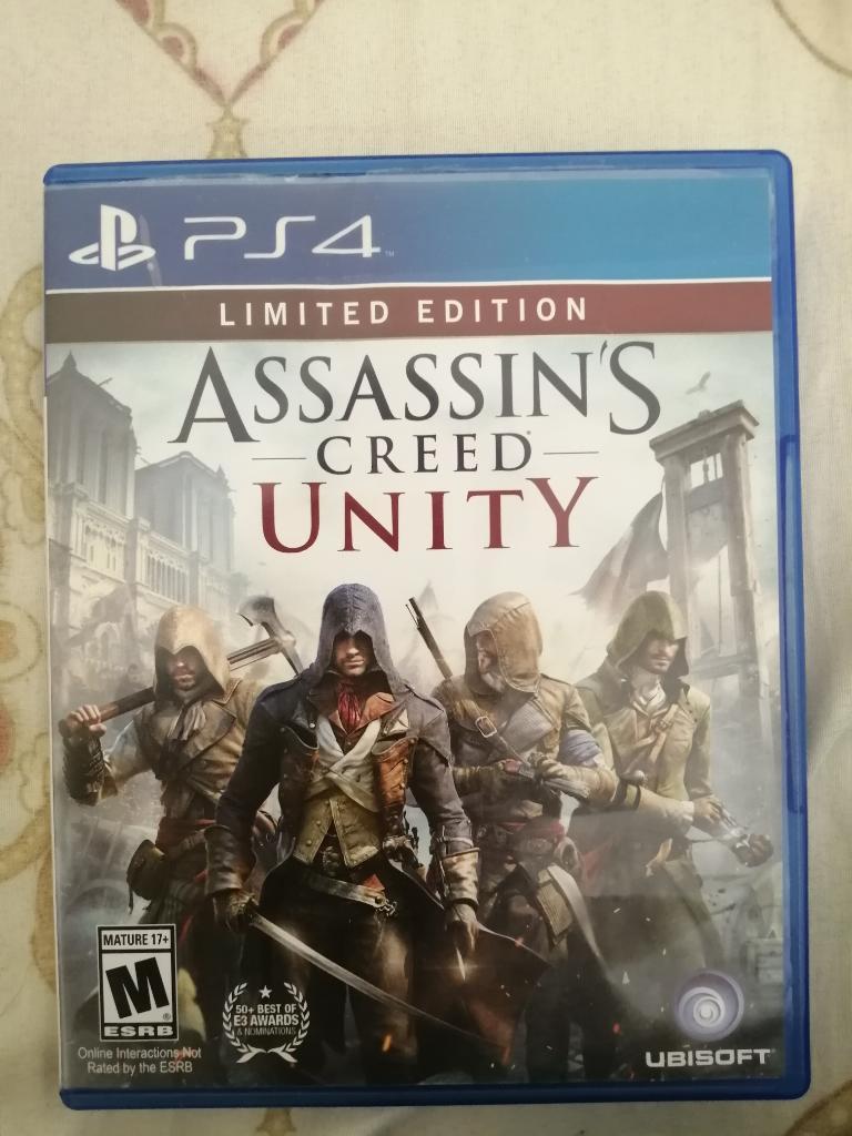 Juego Assassin's Creed Unity Ps4