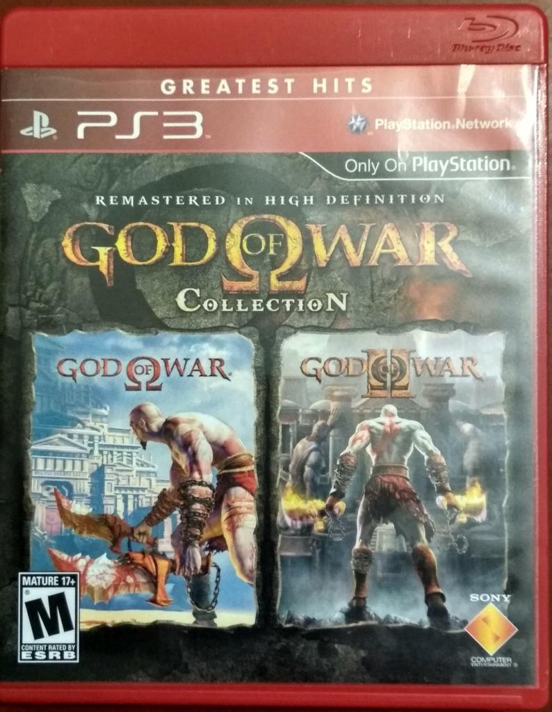 Juego God of War Collection PS3 muy barata y perfecto estado