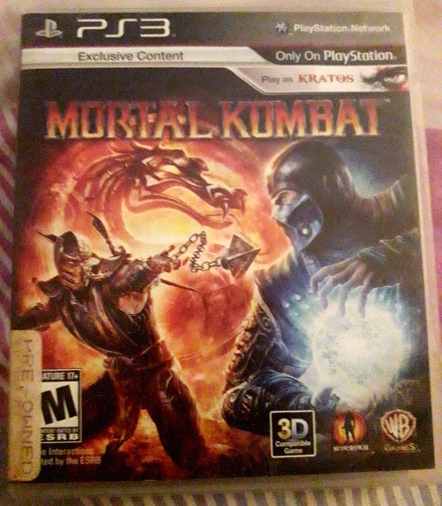 Juego Play 3 Mortal Kombat