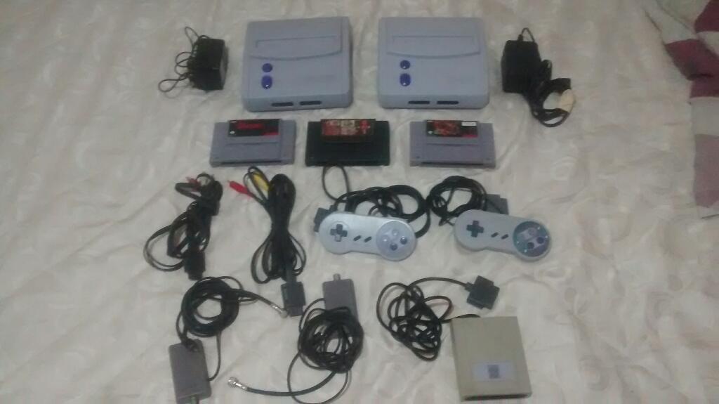 Lote de Super Nintendo