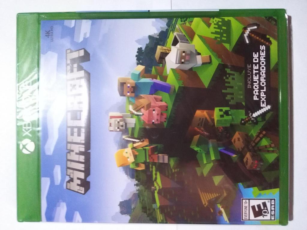 Minecraft 4K Xbox One Nuevo en Fisico