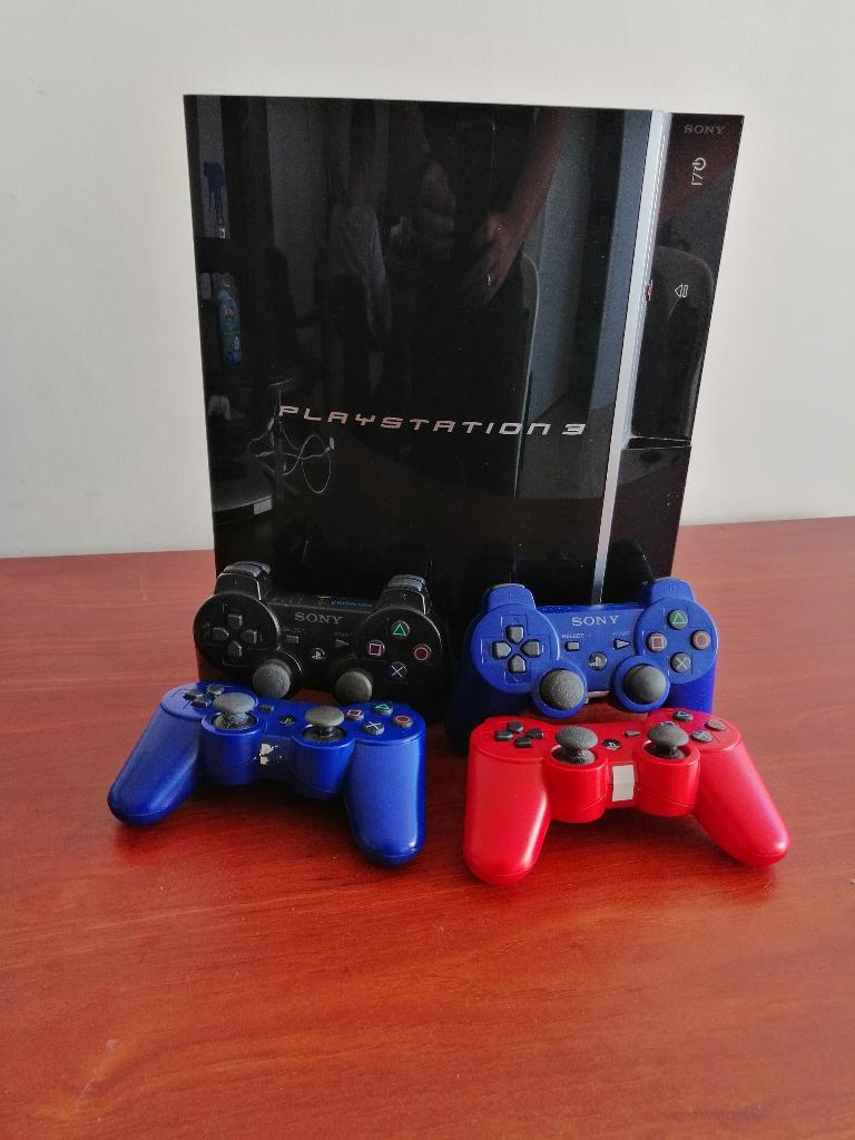 Ps3 Fat 80gb 4 Juegos Digitales