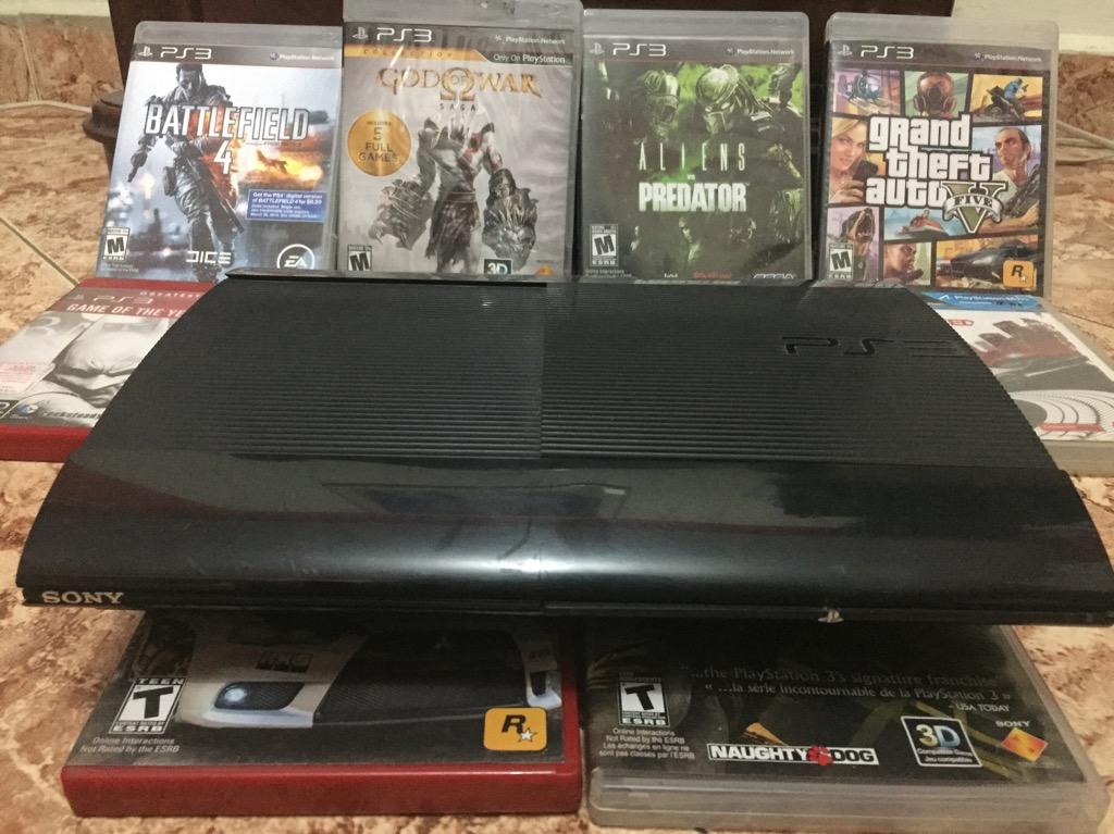 Ps3 Super Slim 250Gb Excelente Estado