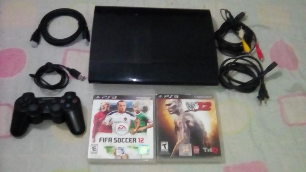 Se Vende Ps3 Super Slim Estado 