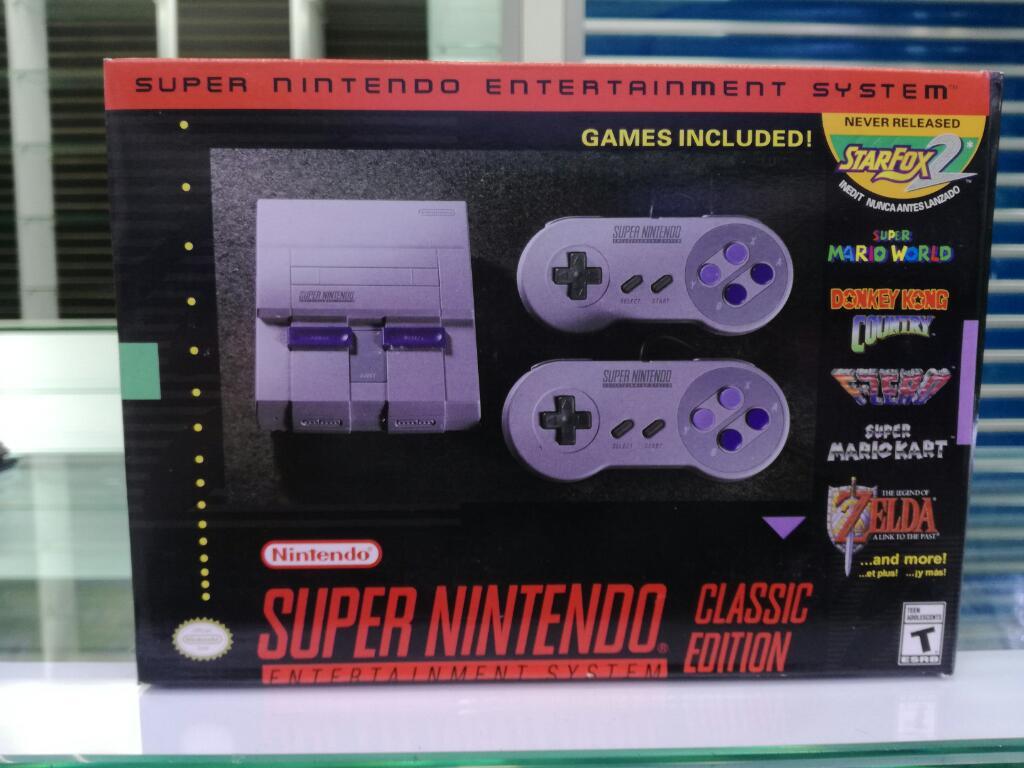 Super Nintendo Nueva