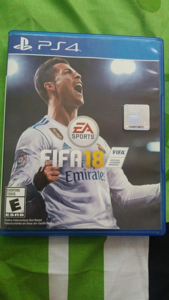 Vendo FIFA 18 para PS4