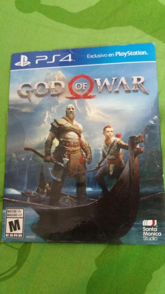 Vendo God of War para PS4