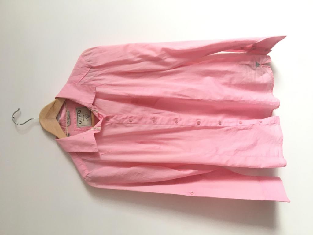 Camisa rosada manga larga GUESS