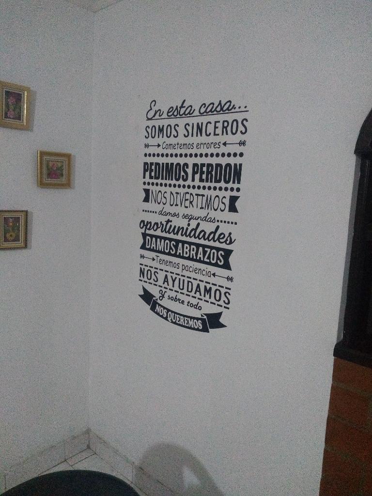 Vinilos Decorativos para Pared de Frases