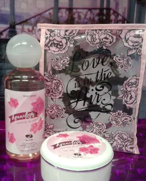 Hermoso estuche de agua de rosas TIENDA DE REGALOS APULSO