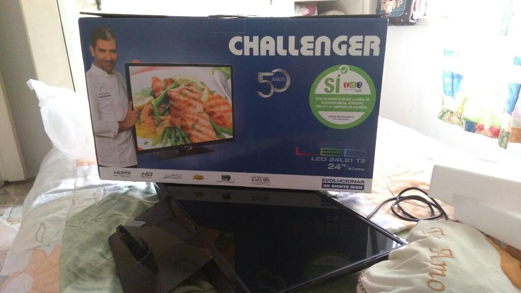 Televisor Challenger Led Hd de 24