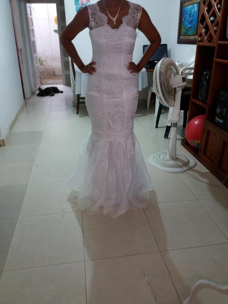 Vestido de novia 3 en 1