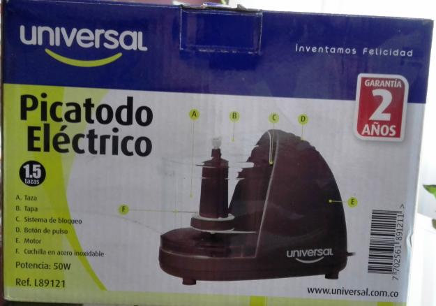 Picatodo Electrico Universal 1.5 tazas