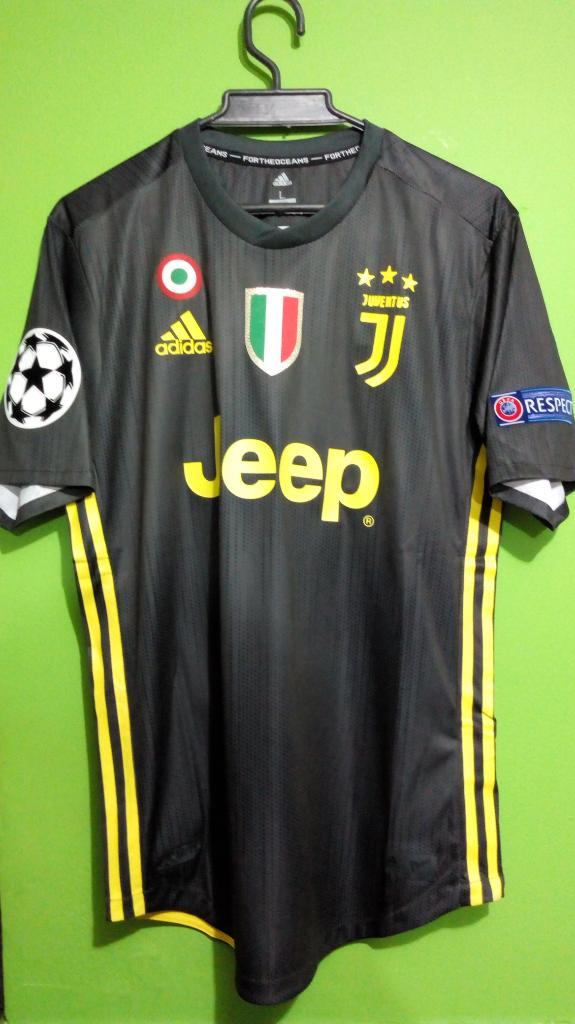 Camiseta Negra Juventusversion Jugador L