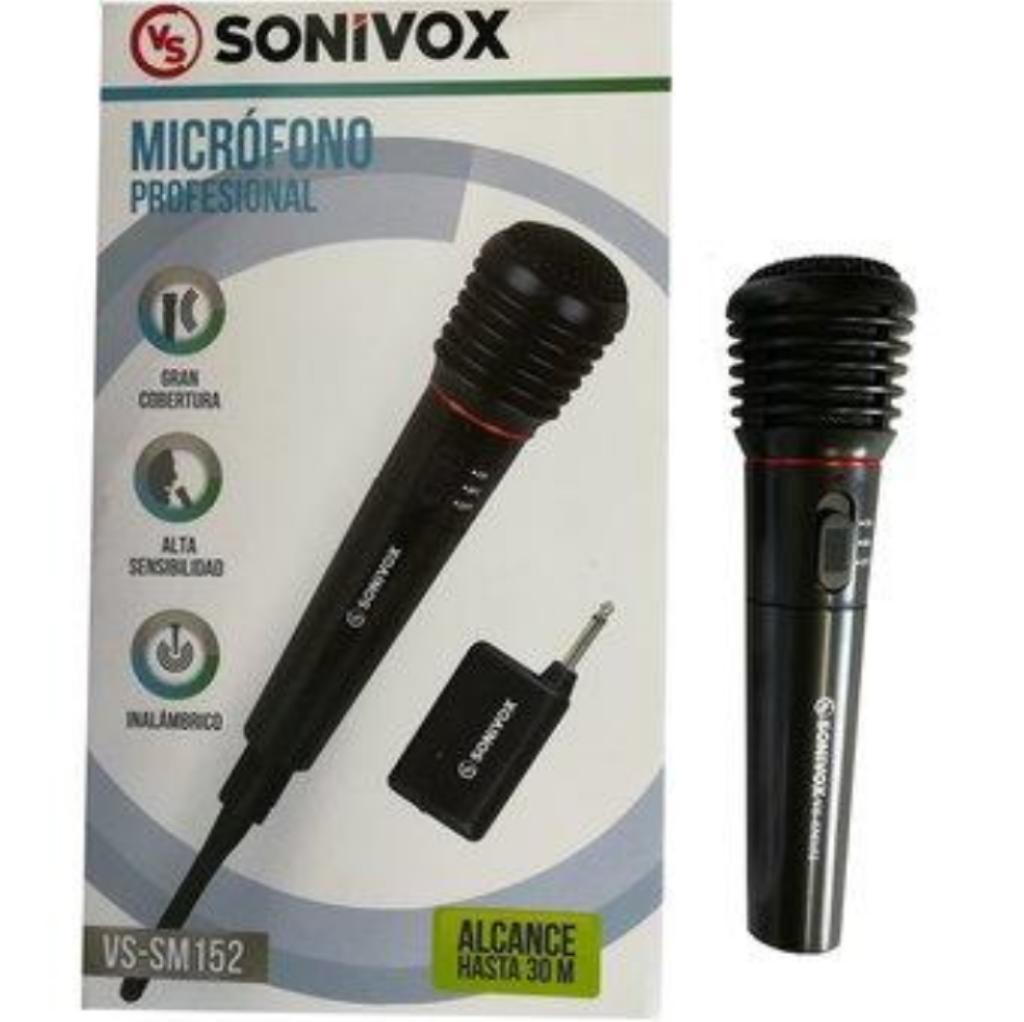 Microfono Sonivox Inalámbrico Profesiona