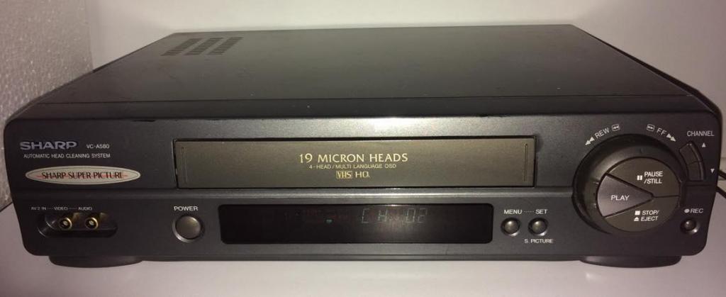 VHS SHARP VENDO PARA MANTENIMIENTO