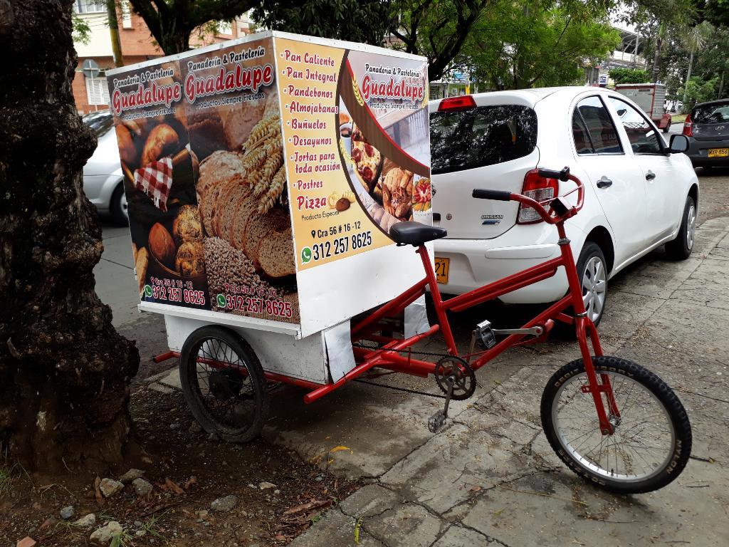 Vendo Triciclo Transporte Alimentos