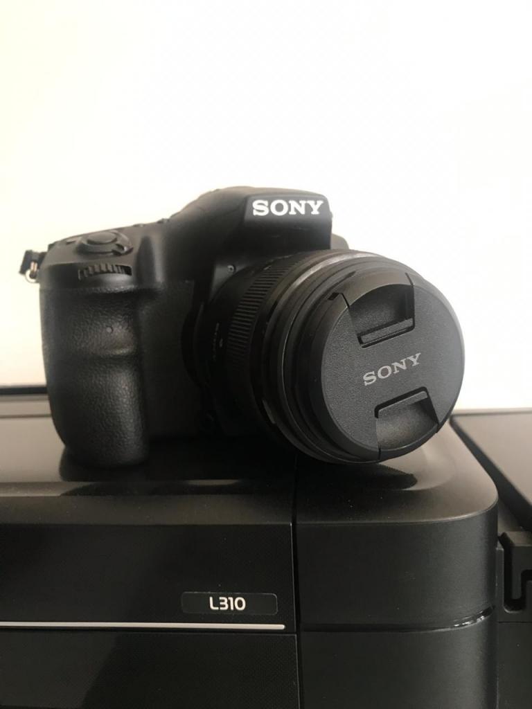Cámara Rélex Profesional Sony A68