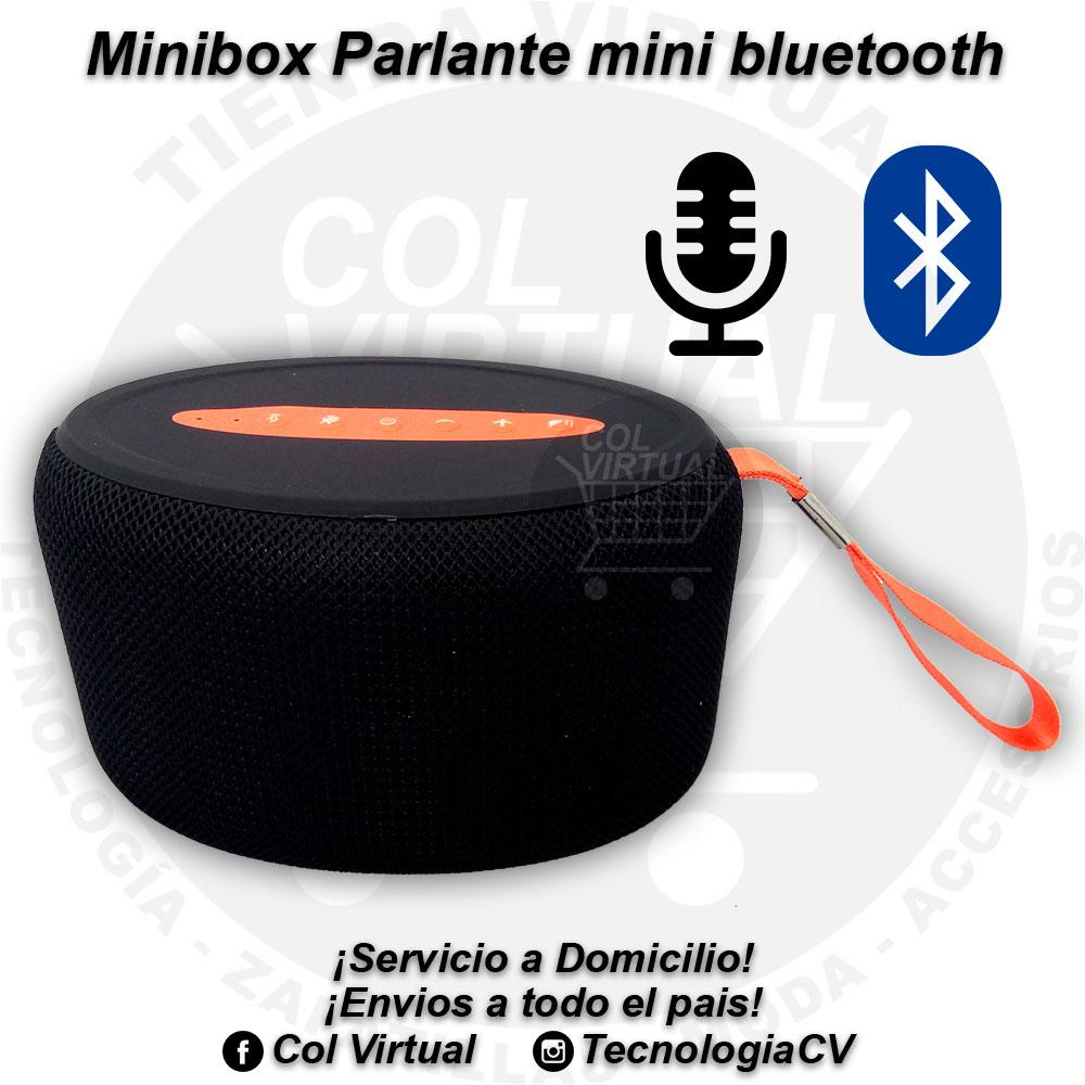 Parlante mini bluetooth Minibox TF AUX USB R VP20