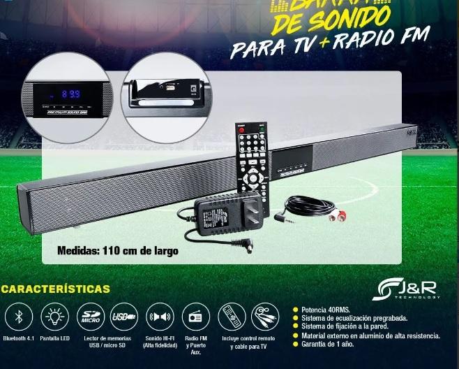 Vendo Barra De Sonido Jr Technology En Cali