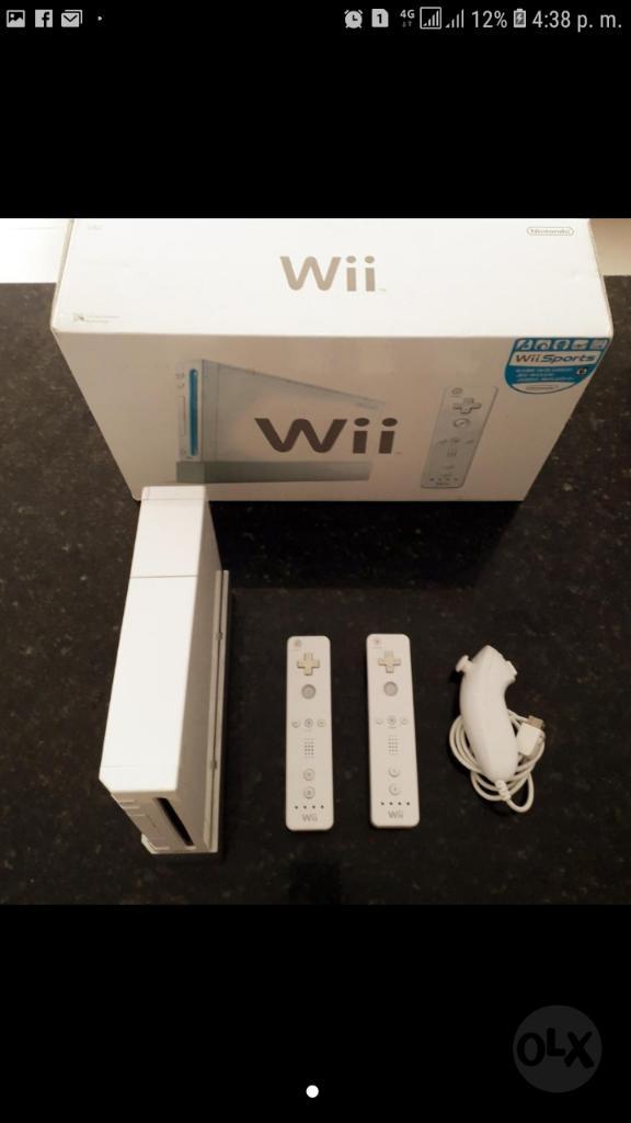Consola Wii Más 10 Juegos usada